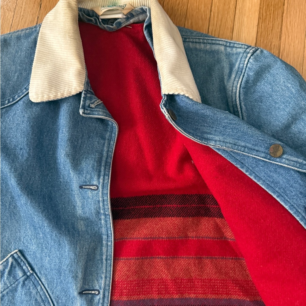 Vintage LL Bean Chore Coat with wool lining - Picture 2 of 3